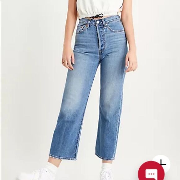 Levi’s Wedgie High Rise Straight Ankle NWT - Picture 1 of 8